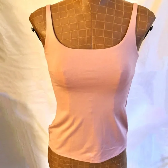 NWOT 2 Body Shaper Tank Tops W/Built in Bra - Picture 4 of 7